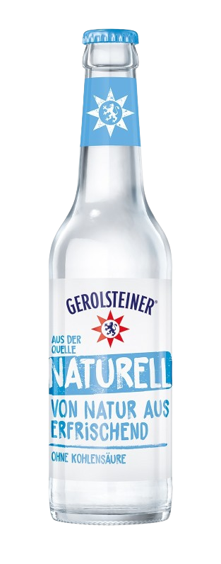 Gerolsteiner Supplier Europe 1 Gerolsteiner 0.33L glass wholesale mineral water bottles