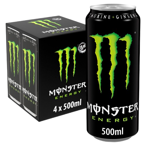 Monster Energy Original wholesale 500 ml cans for bulk beverage supply in Europe