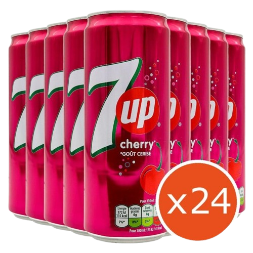 7UP Supplier Europe 5 7UP Cherry wholesale can reference for selected European and export markets