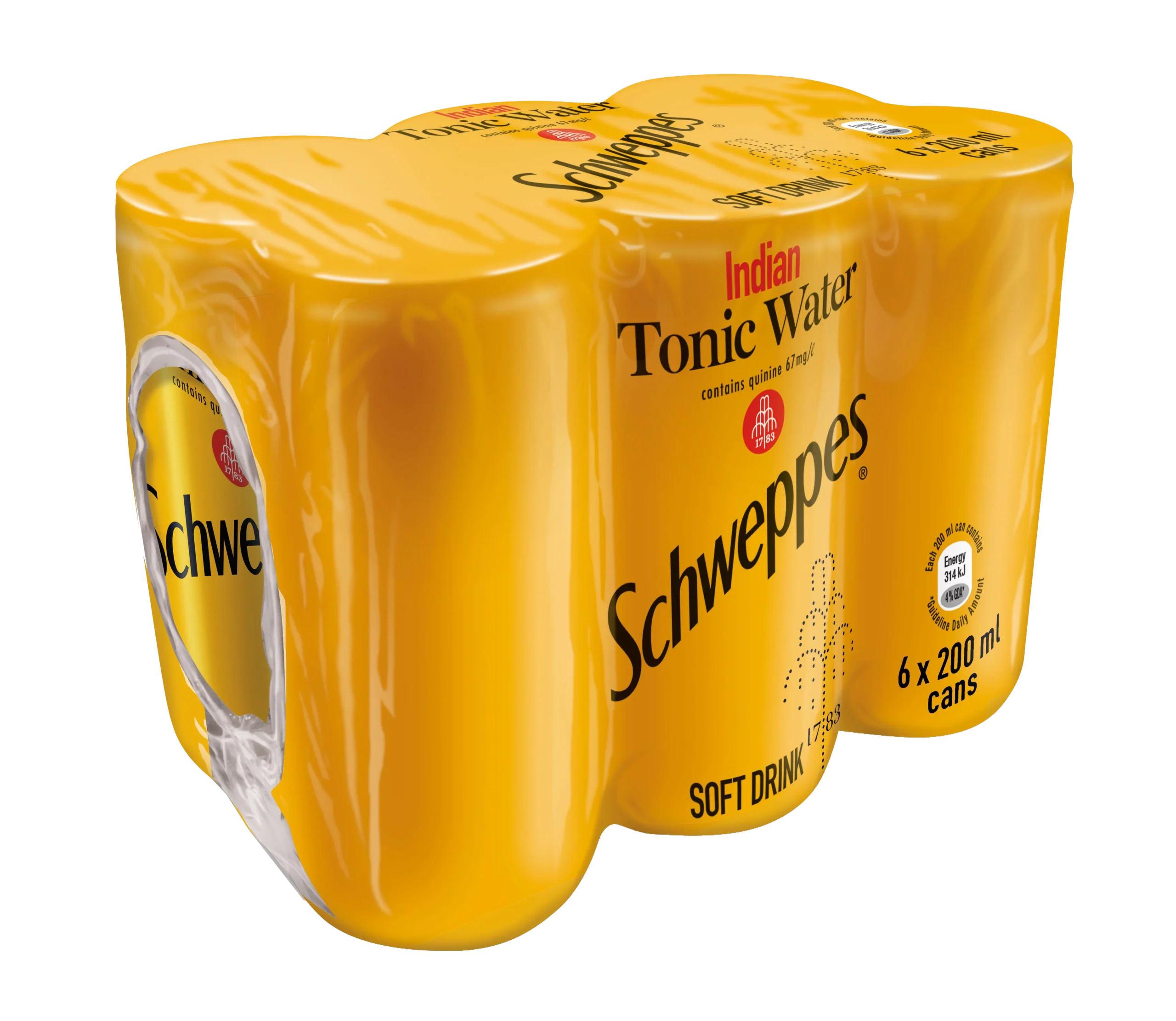 Schweppes Tonic Water wholesale cans and bottles for premium mixer supply